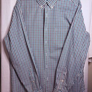J. Crew Multicolor Checkered Button Down Shirt